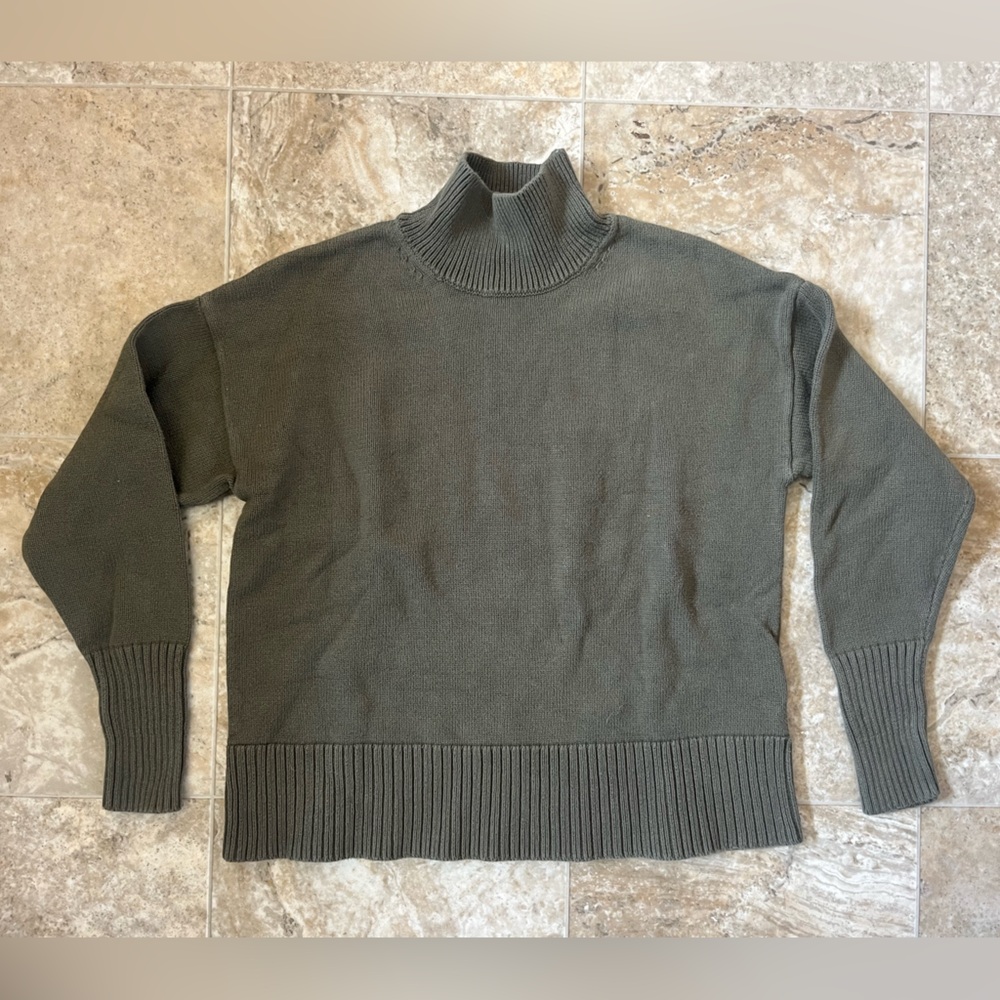 GAP 100% Cotton Mockneck Sweater